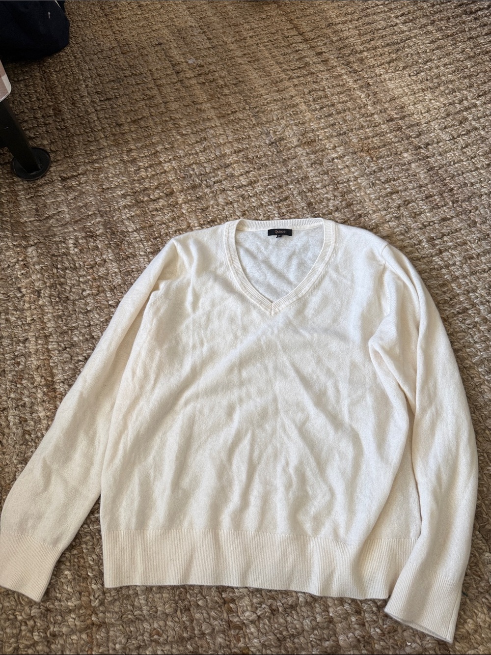 Quince women’s cashmere Sweater - cream